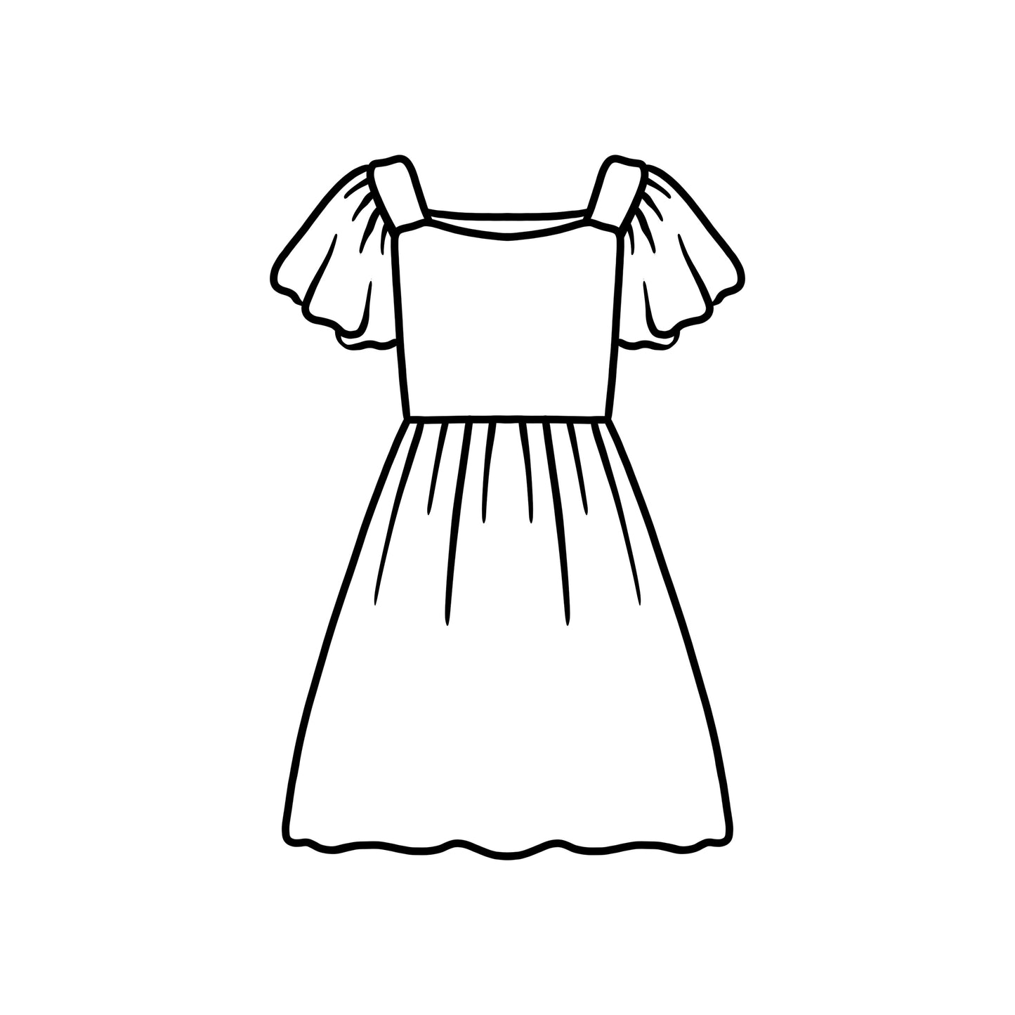 Adult Flutter Dress