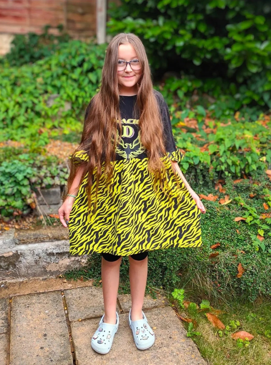 Upcycle Band Tee Dress