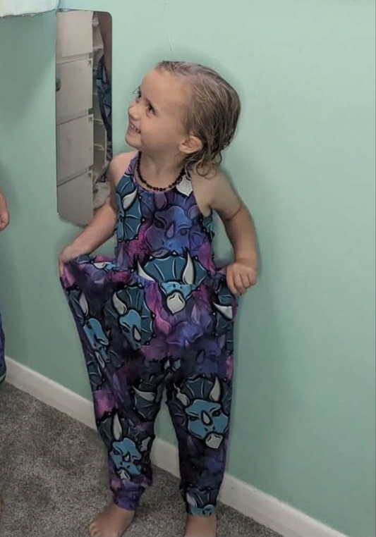 Bow Back Romper