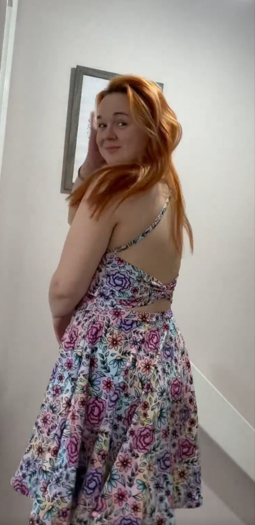 Adult Bow Back Dress