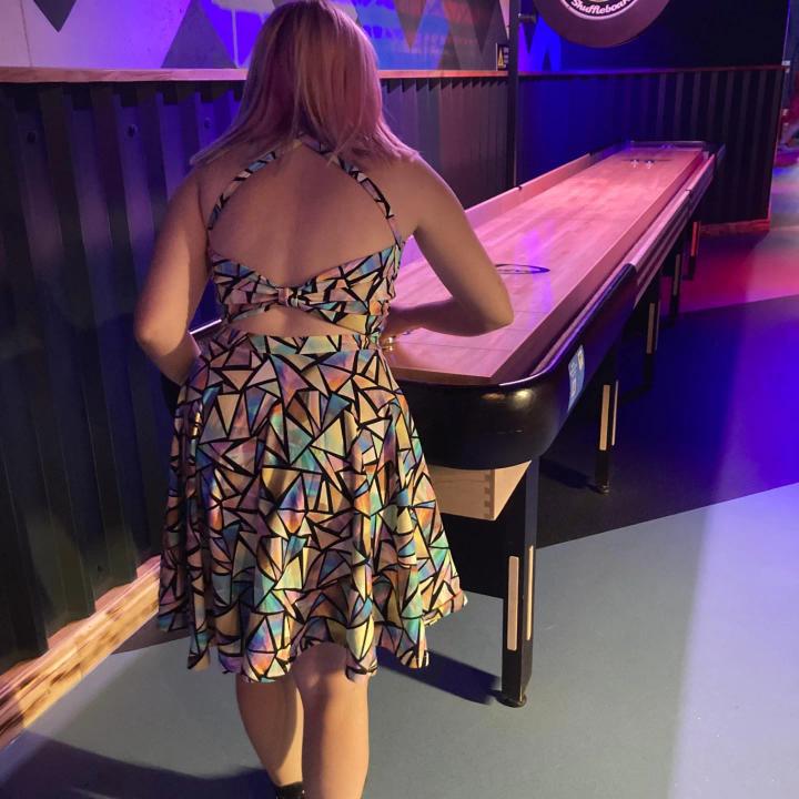 Adult Bow Back Dress