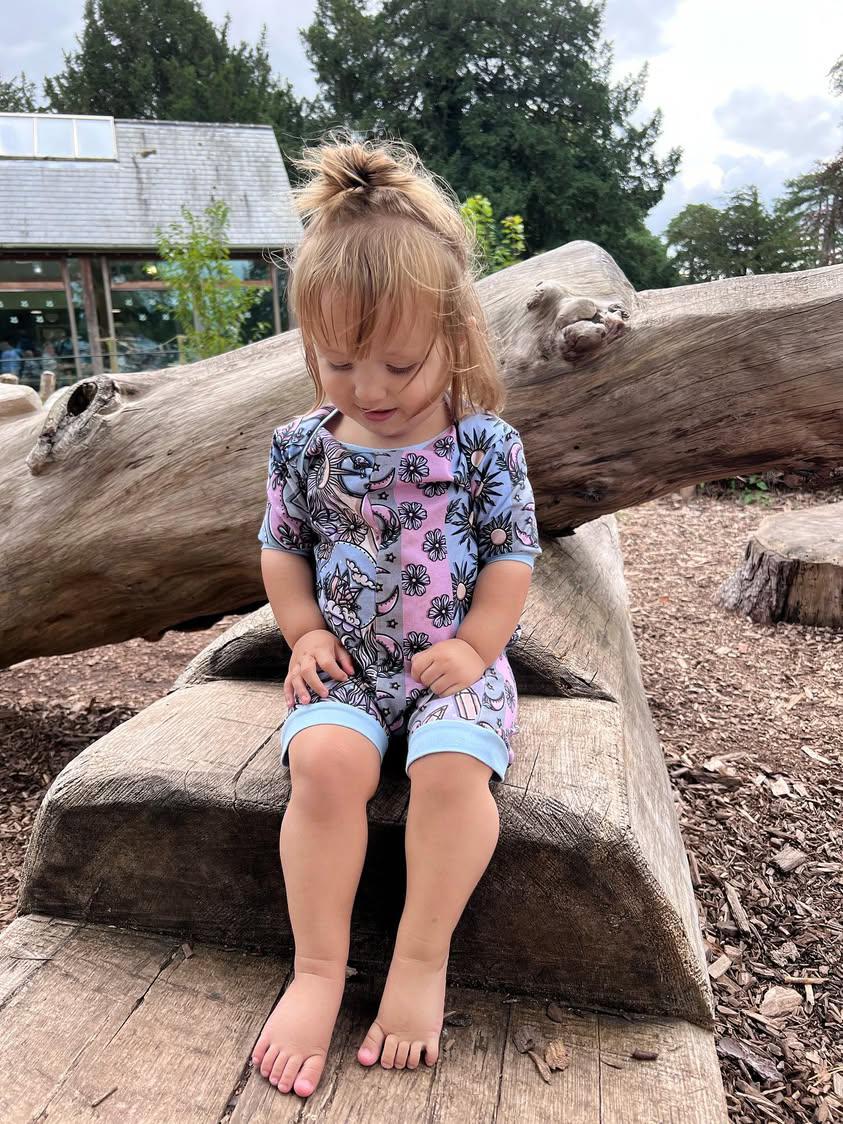 Short Harem Romper