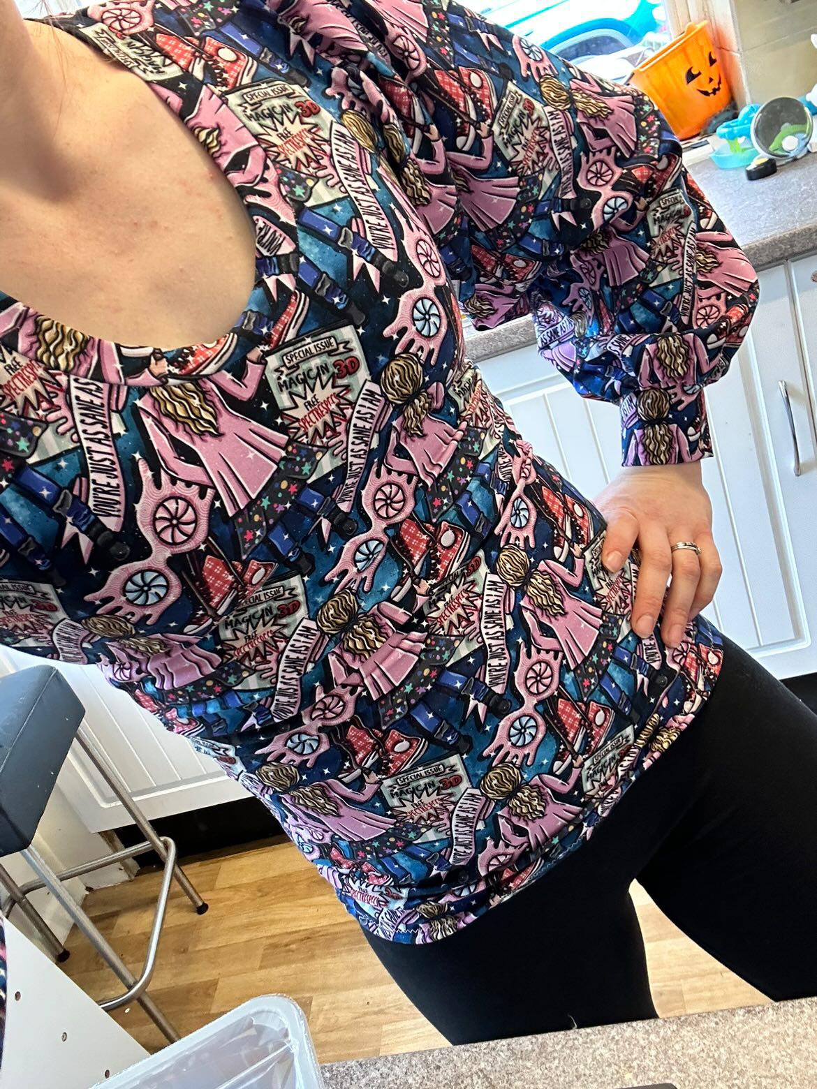 Adult Puff Sleeve Tee