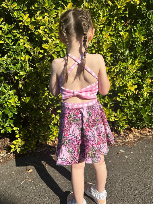 Bow Back Dress