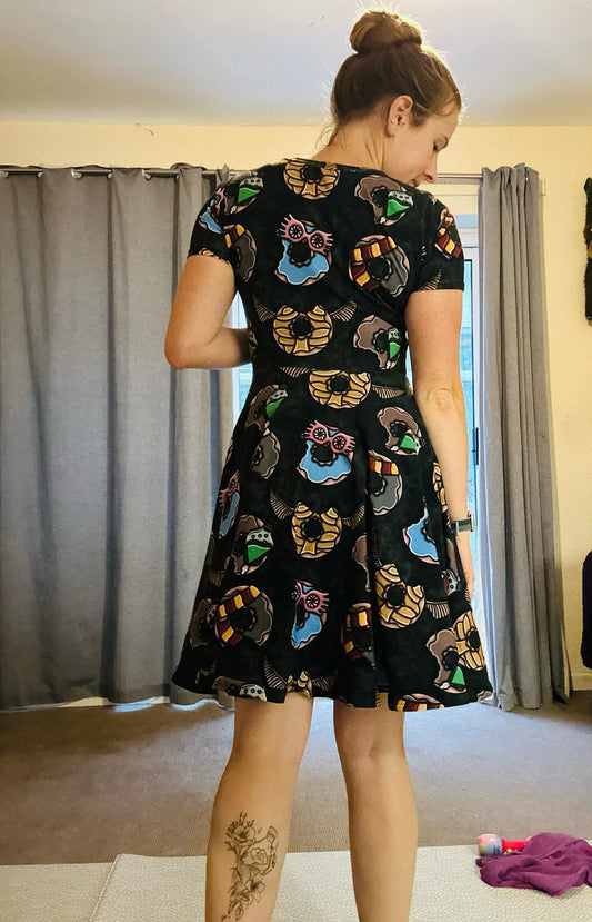 Adult Fitted Sleeve Dress