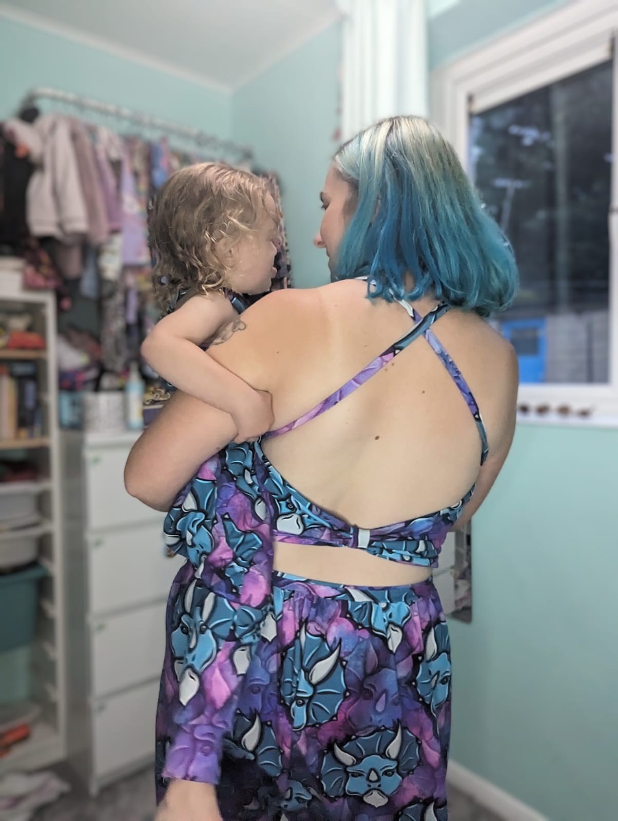Adult Bow Back Romper
